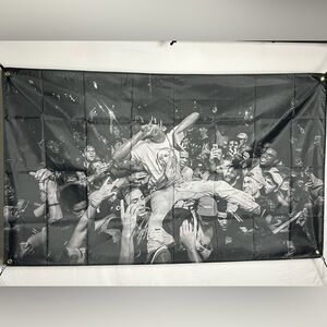 Playboi Carti Banner Tapestry (polyester) 5x3Ft. With 4 Grommets